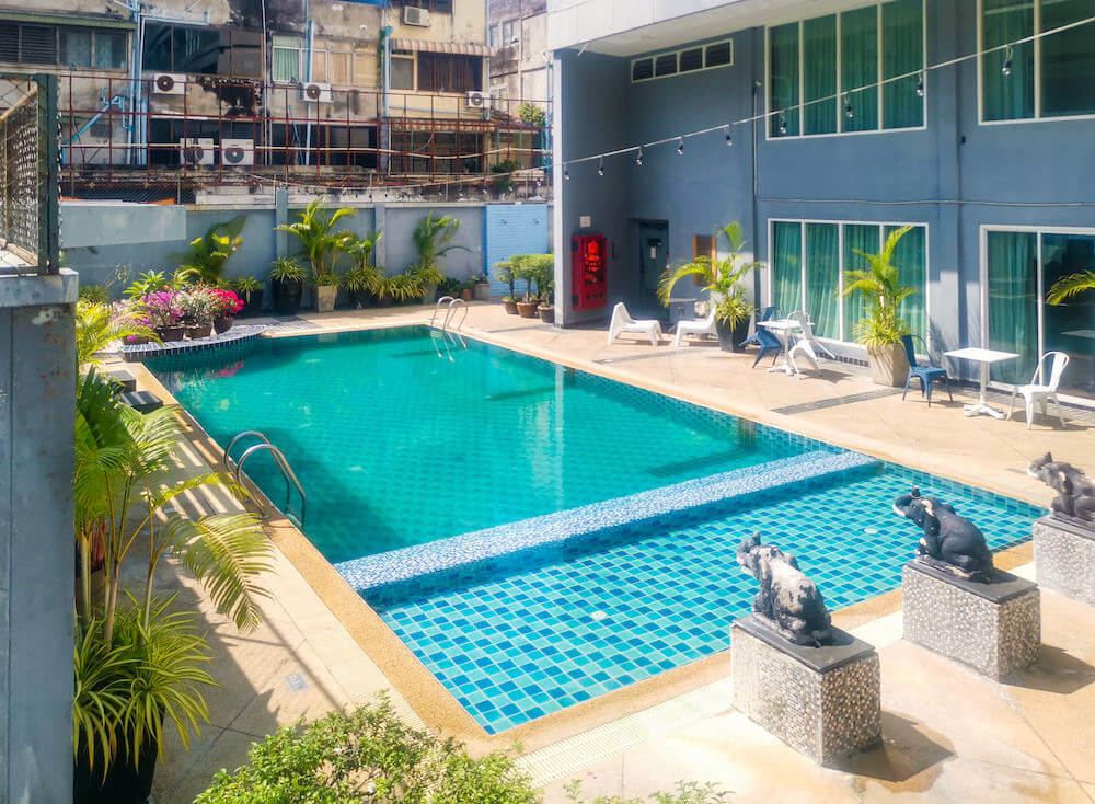 ホテル セレクション パタヤ（Hotel Selection Pattaya）のプール