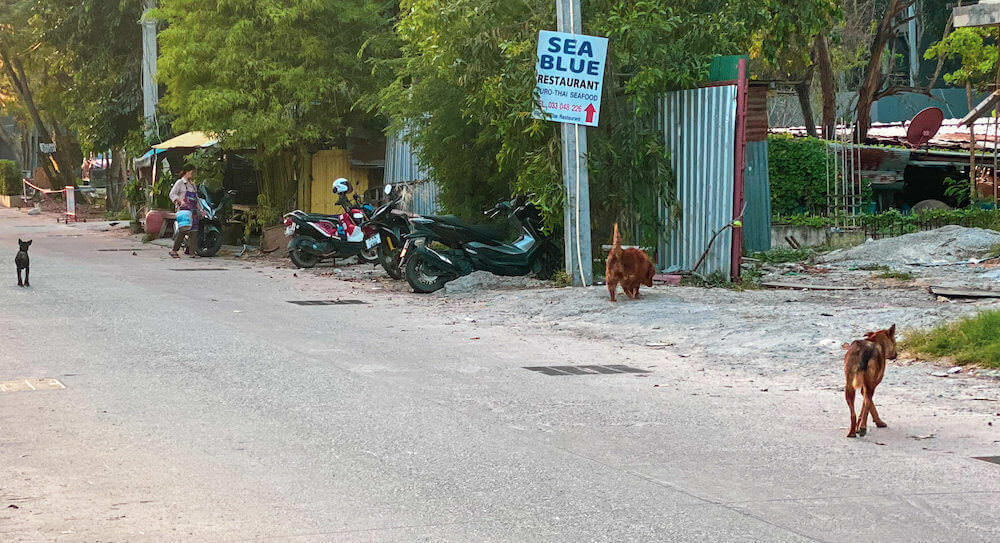 アナアナン リゾート アンド ヴィラズ パタヤ（Ana Anan Resort and Villas Pattaya）周辺の道路