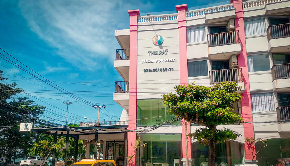 ザ パット ホテル（The Pat Hotel Pattaya）の外観