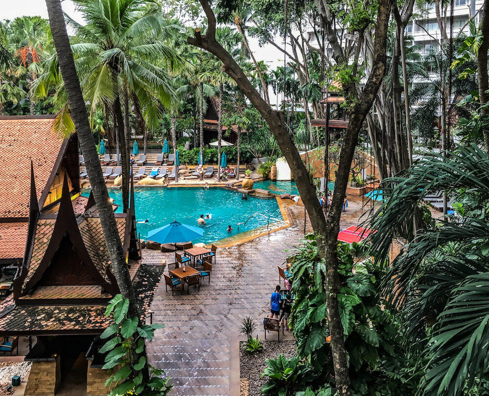 アヴァニ パタヤ リゾート（Avani Pattaya Resort）の中庭