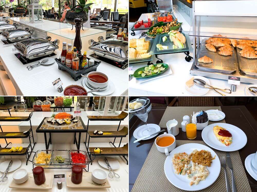 サイアム ベイショア リゾート パタヤ（Siam Bayshore Resort Pattaya）の朝食ビュッフェ