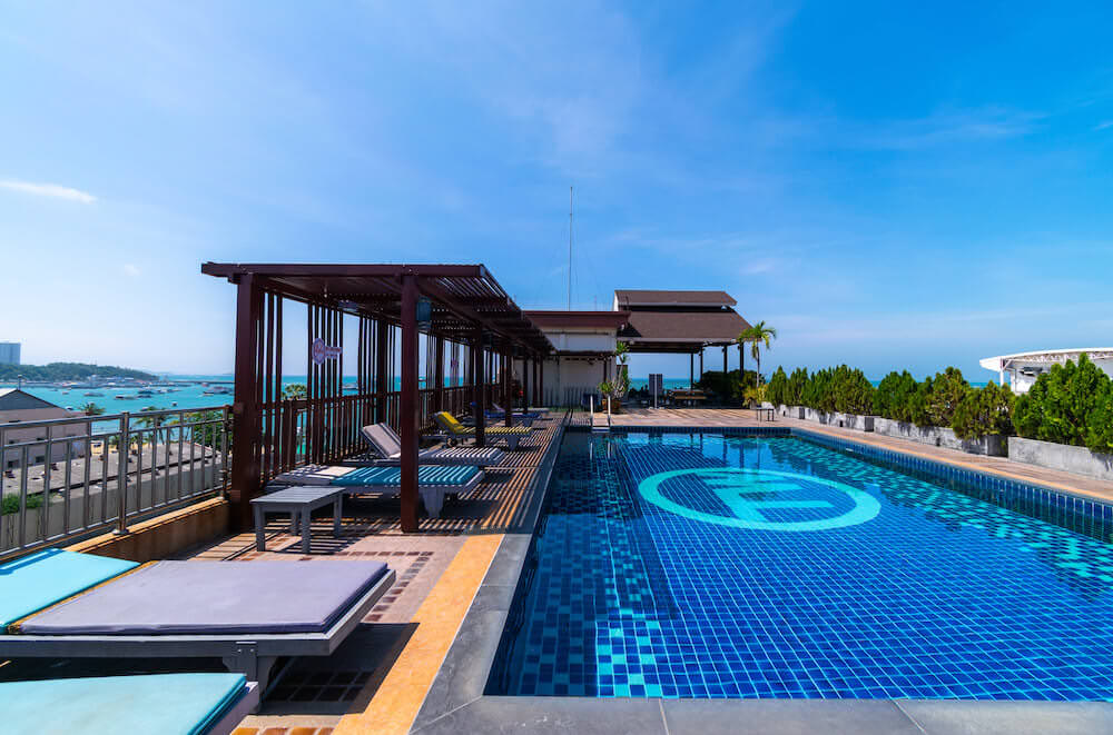 ベイウォーク レジデンス パタヤ（Baywalk Residence Pattaya）のプール