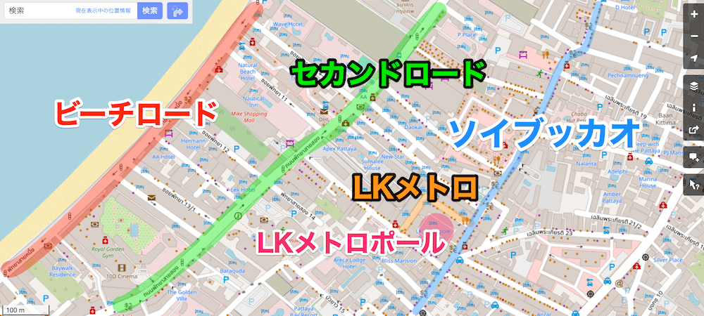 LK メトロポール ホテル（LK Metropole Hotel）周辺の地図