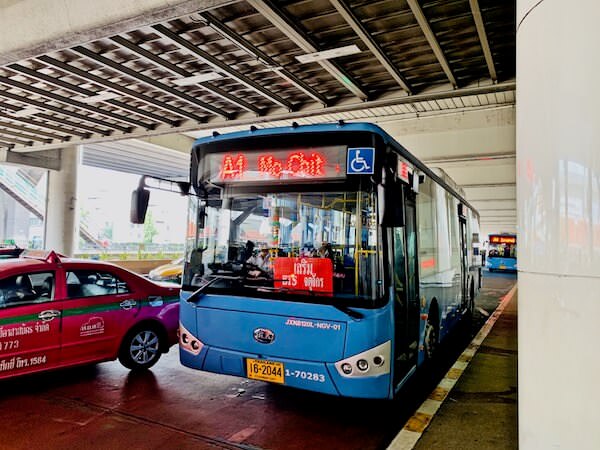 ドンムアン空港のA1エアポートバス