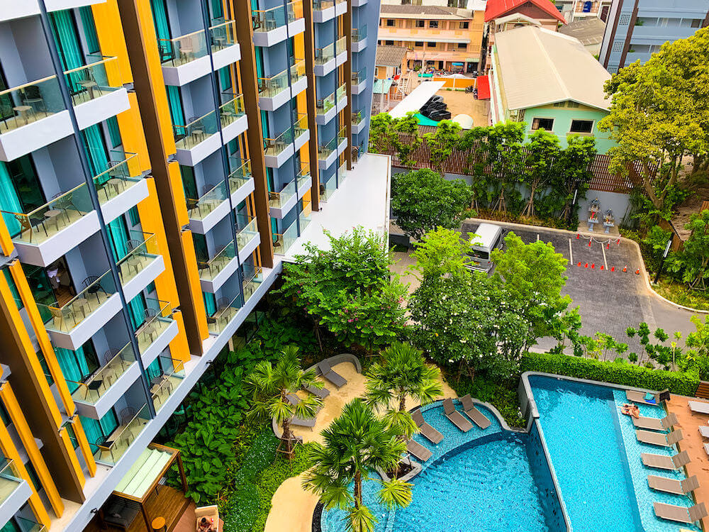 ホテル アンバー パタヤ（Hotel Amber Pattaya）の外観