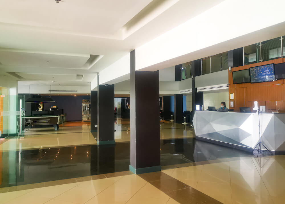 ホテル セレクション パタヤ(Hotel Selection Pattaya)のエントランスロビー