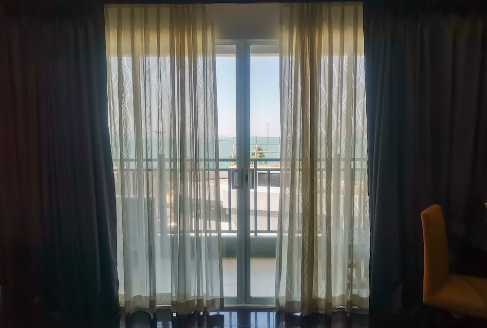 デラックスシービュールームのバルコニー1