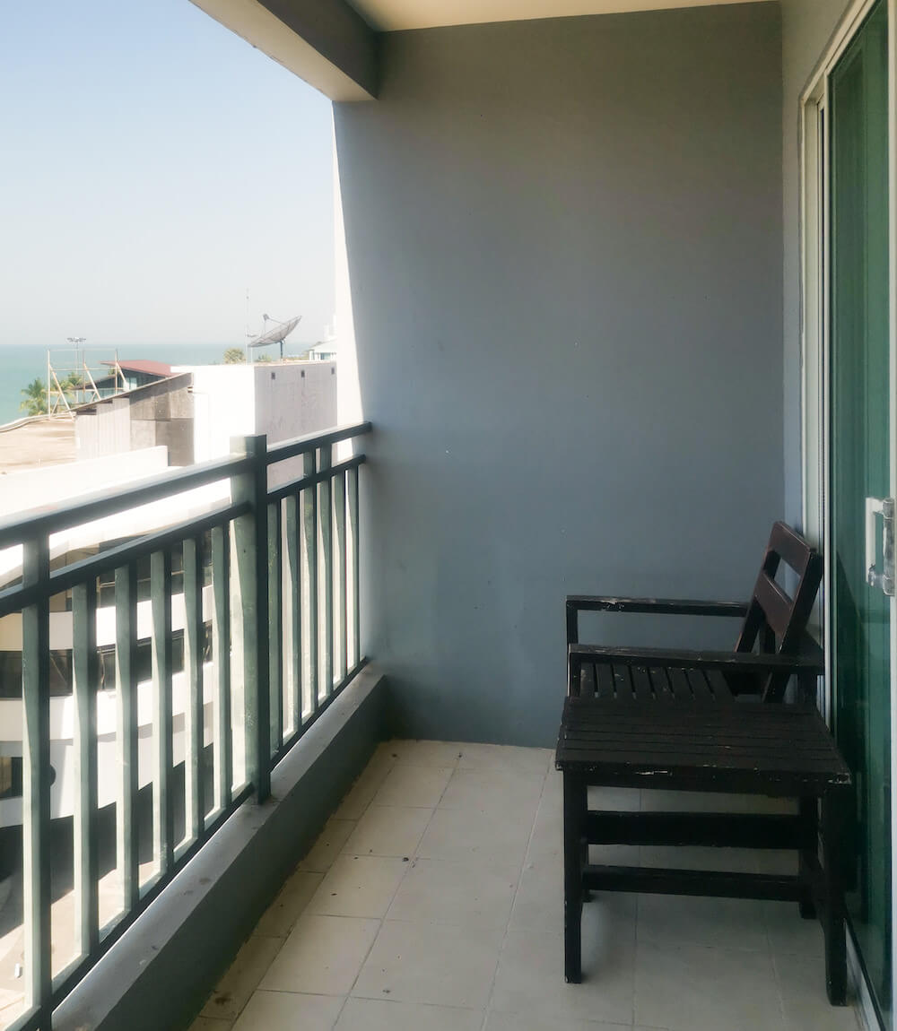 デラックスシービュールームのバルコニー2