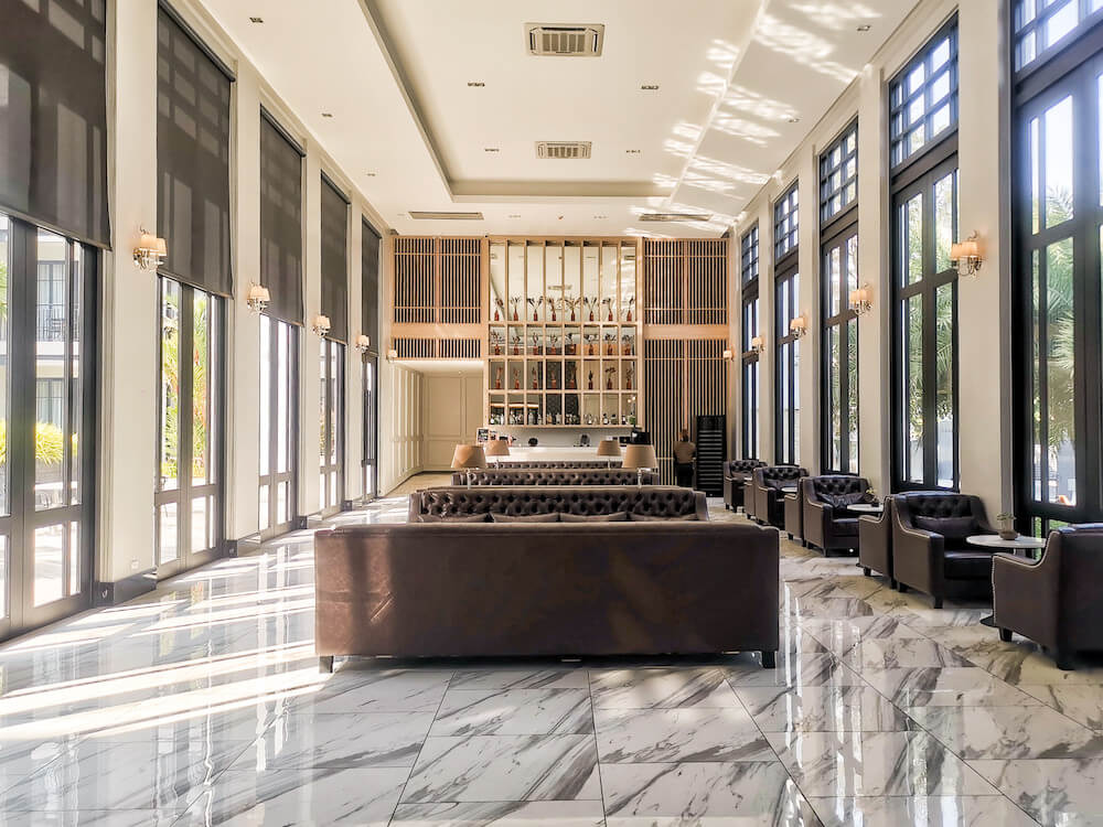 ワン パティオ ホテル パタヤ(One patio hotel pattaya)のレセプションロビー