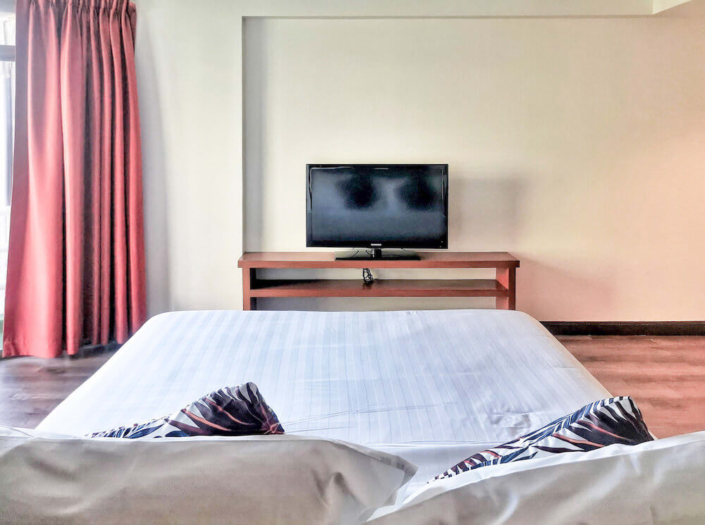 サンダレー リゾート パタヤ(Sandalay Resort Pattaya)客室のテレビ