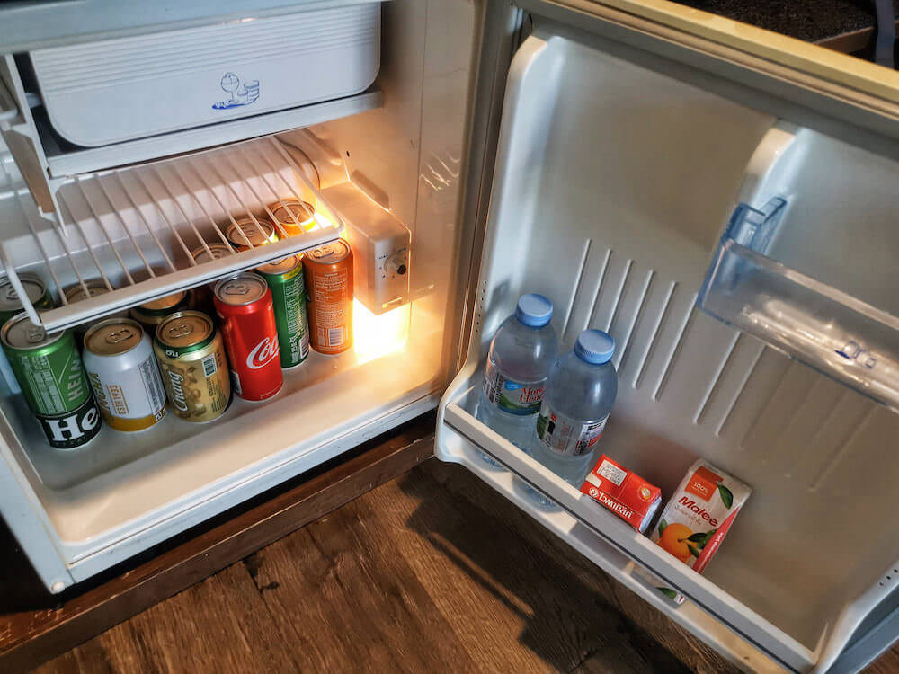 サンダレー リゾート パタヤ(Sandalay Resort Pattaya)客室の冷蔵庫2