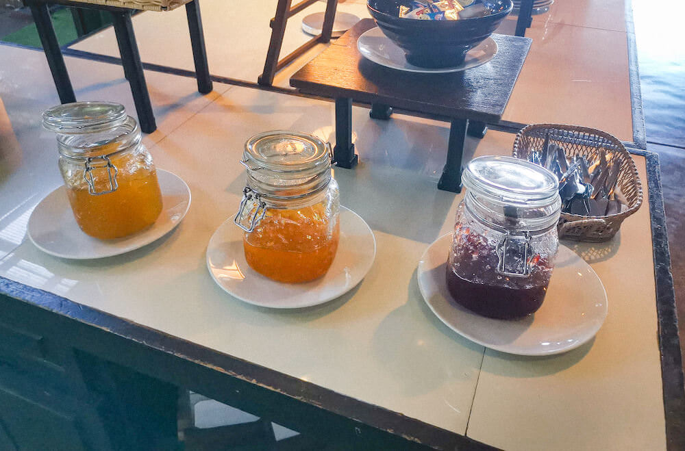 サンダレー リゾート パタヤ(Sandalay Resort Pattaya)朝食ビュッフェのジャム類