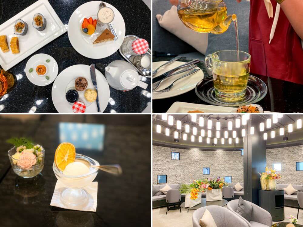 アナアナン リゾート アンド ヴィラズ パタヤ(Ana Anan Resort and Villas Pattaya)のカフェで食べるアフタヌーンティー