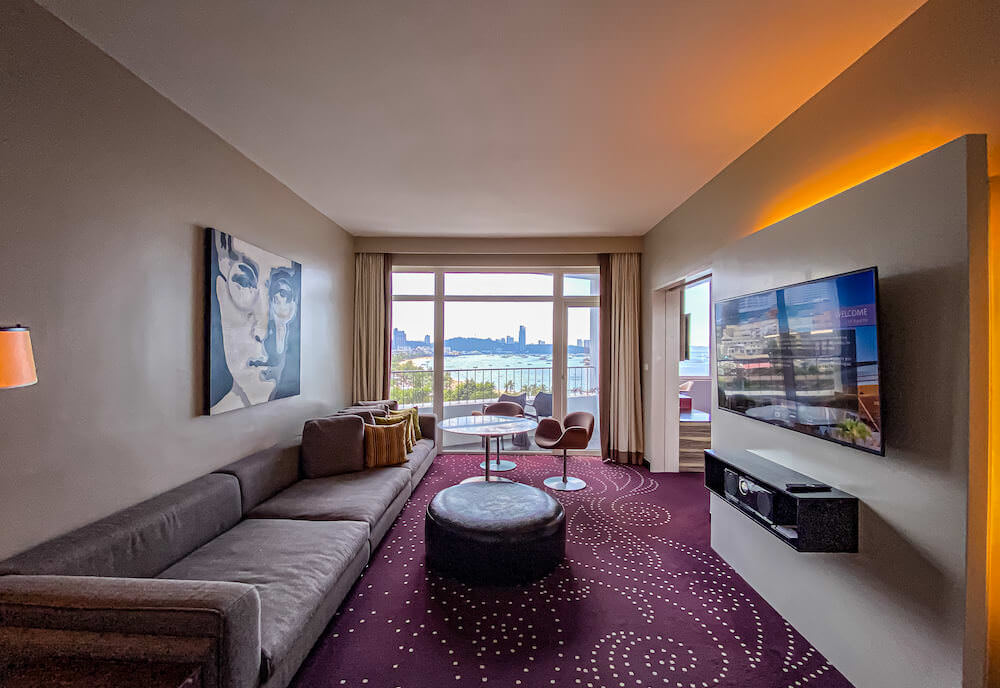 ハードロック ホテル パタヤ(Hard Rock Hotel Pattaya)の客室1