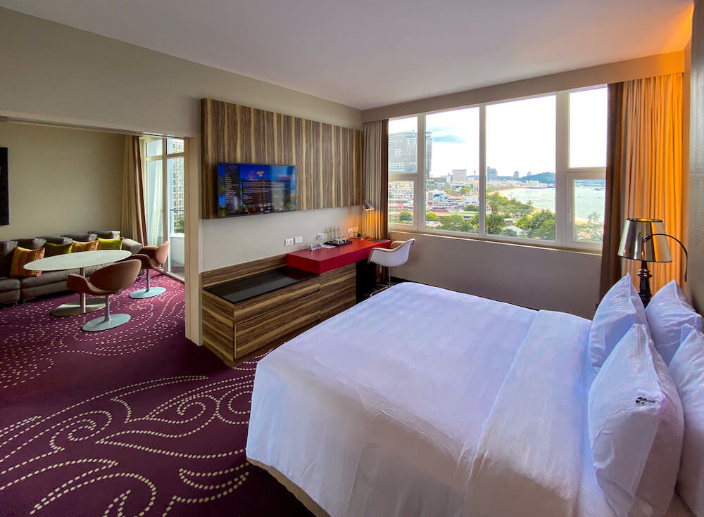 ハードロック ホテル パタヤ(Hard Rock Hotel Pattaya)の客室ベッドルーム2