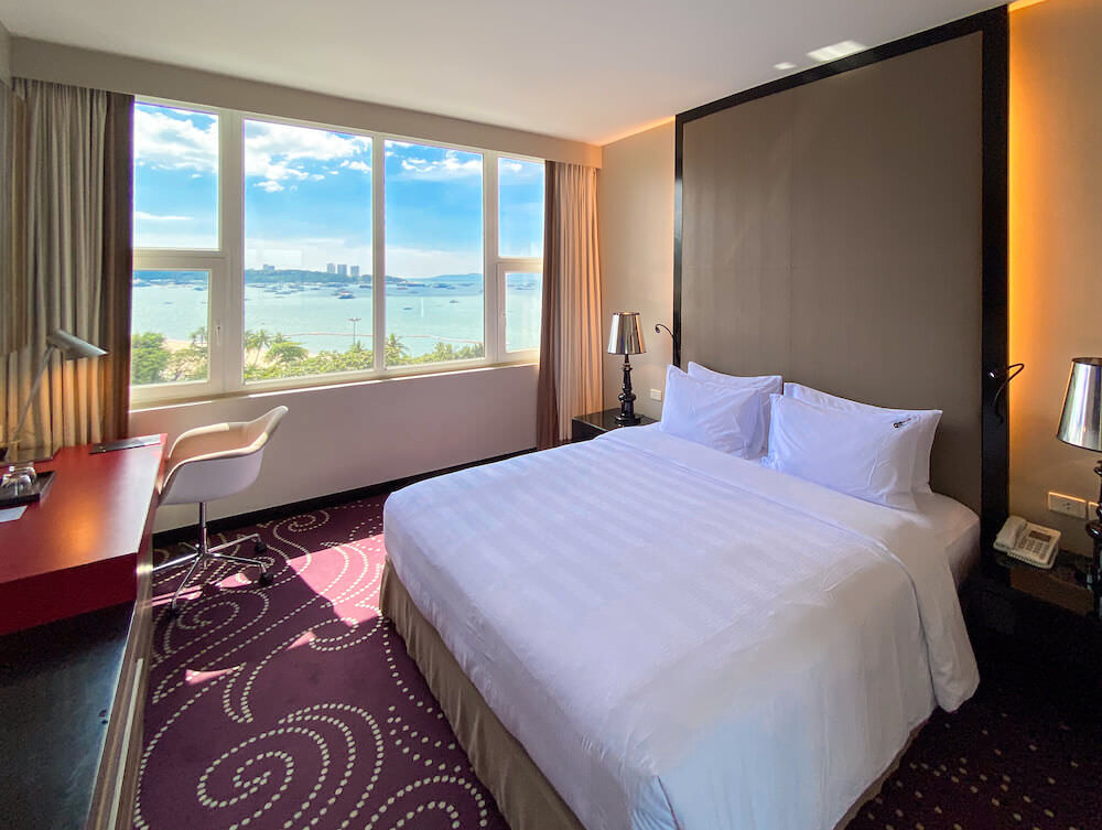 ハードロック ホテル パタヤ(Hard Rock Hotel Pattaya)の客室ベッドルーム1