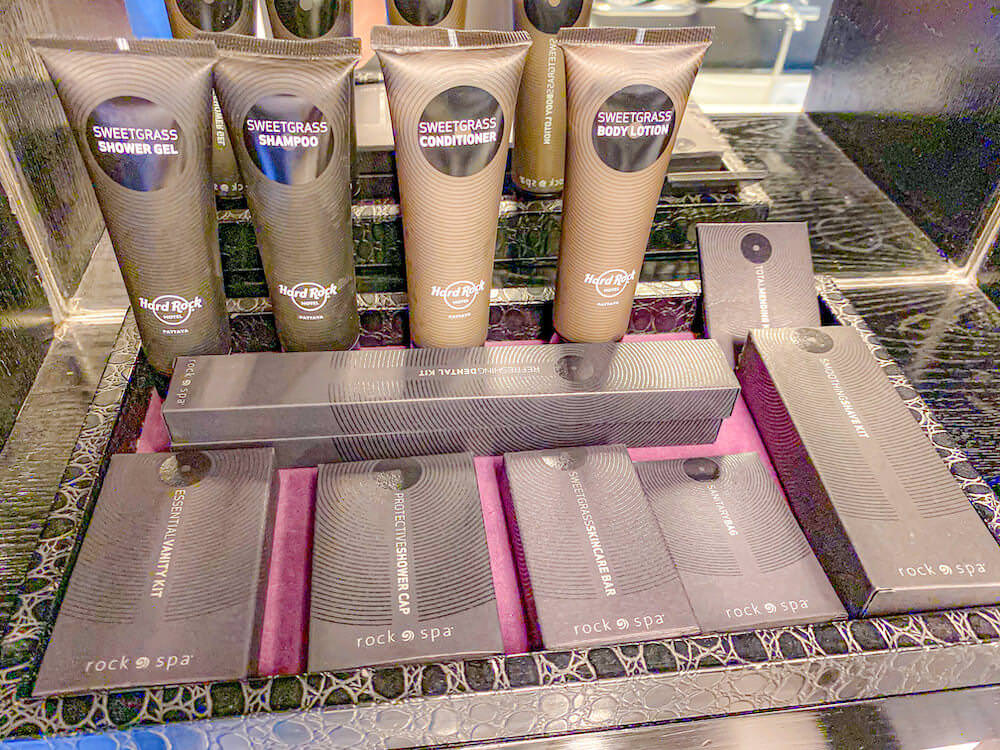 ハードロック ホテル パタヤ(Hard Rock Hotel Pattaya)のアメニティ