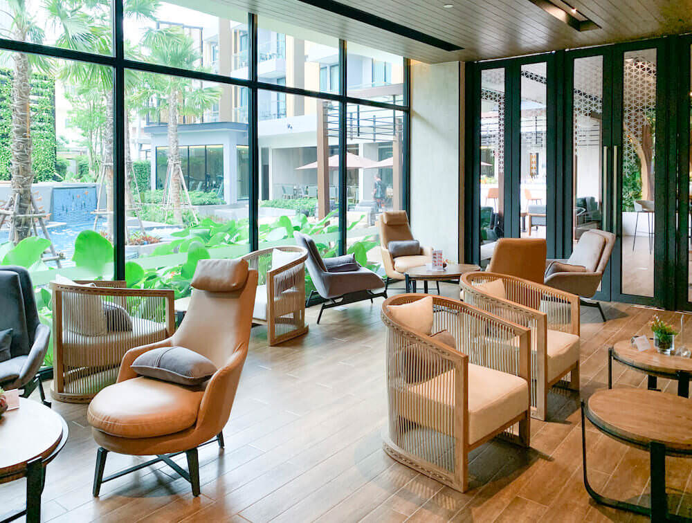 ホテル アンバー パタヤ(Hotel Amber Pattaya)のエントランスロビー