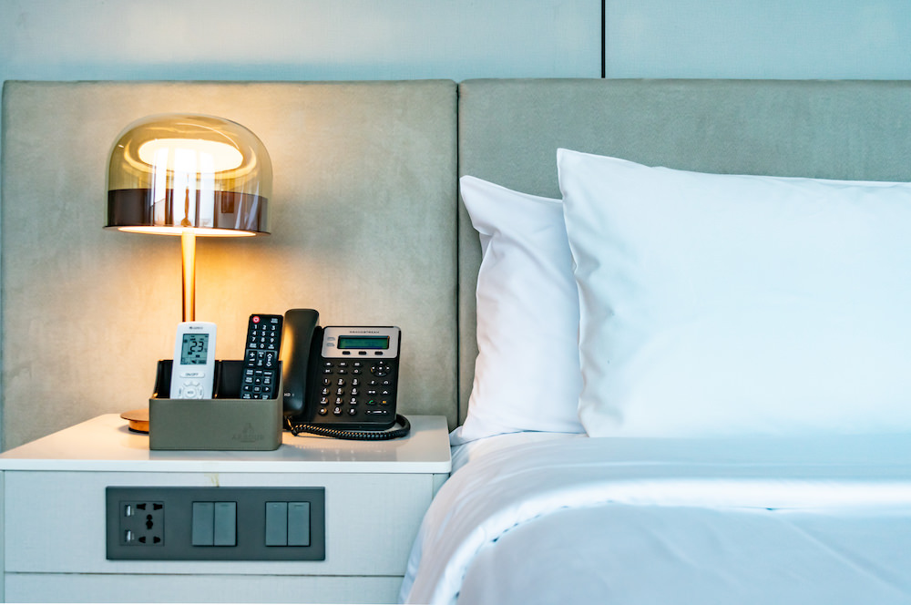 アーバー ホテル アンド レジデンス パタヤ(Arbour Hotel and Residence Pattaya)の客室ベッド