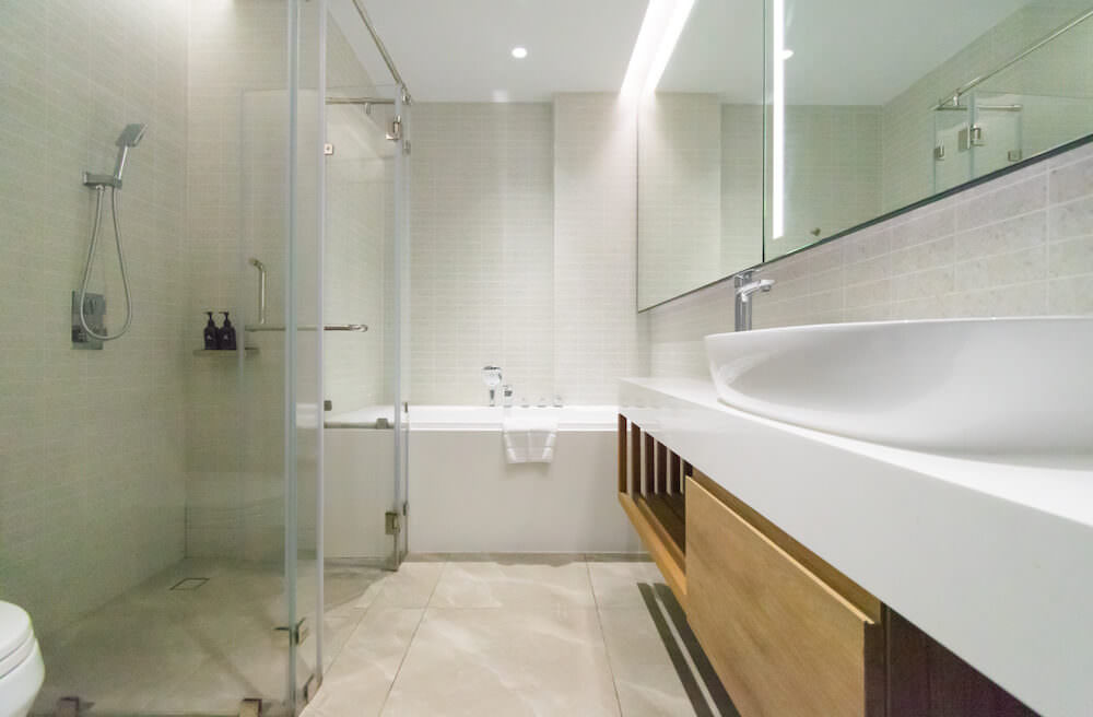 アーバー ホテル アンド レジデンス パタヤ(Arbour Hotel and Residence Pattaya)の客室バスルーム