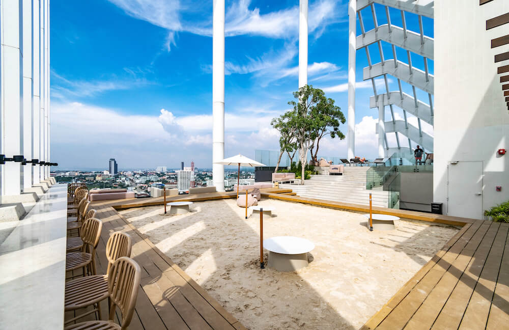 アーバー ホテル アンド レジデンス パタヤ(Arbour Hotel and Residence Pattaya)のルーフトップ1