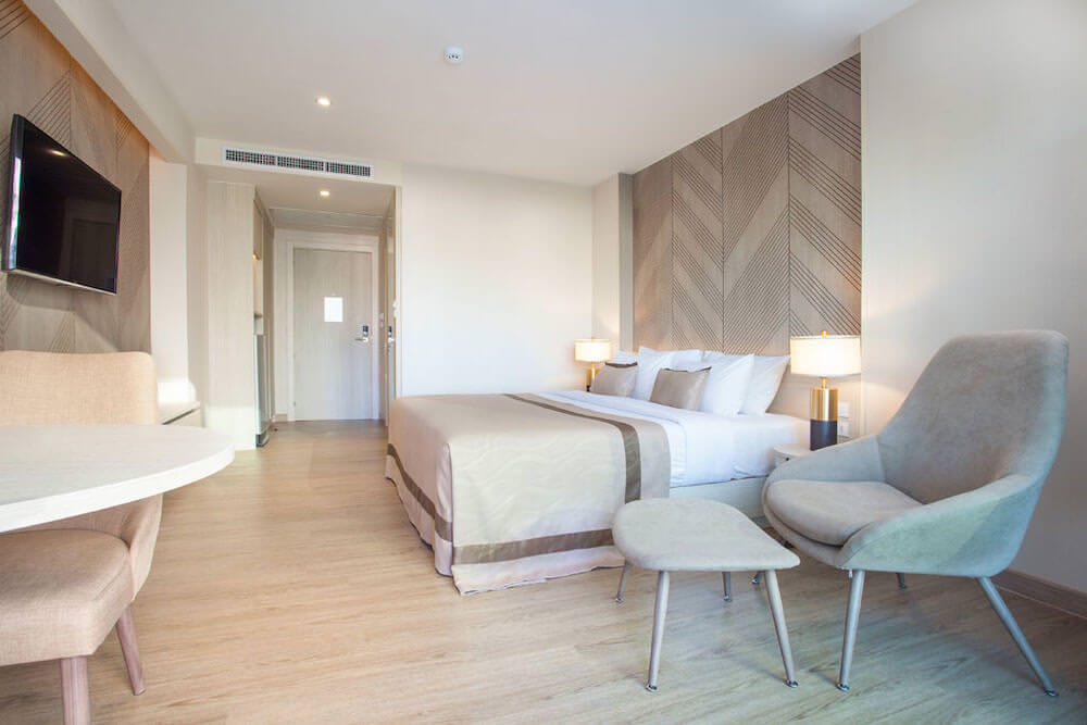 アレカロッジ(Areca Lodge)のスタンダード プラス 1キングベッド