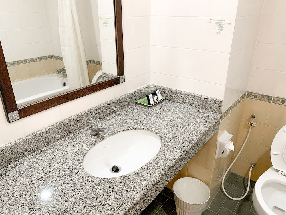 アレカロッジ(Areca Lodge)の客室バスルーム1