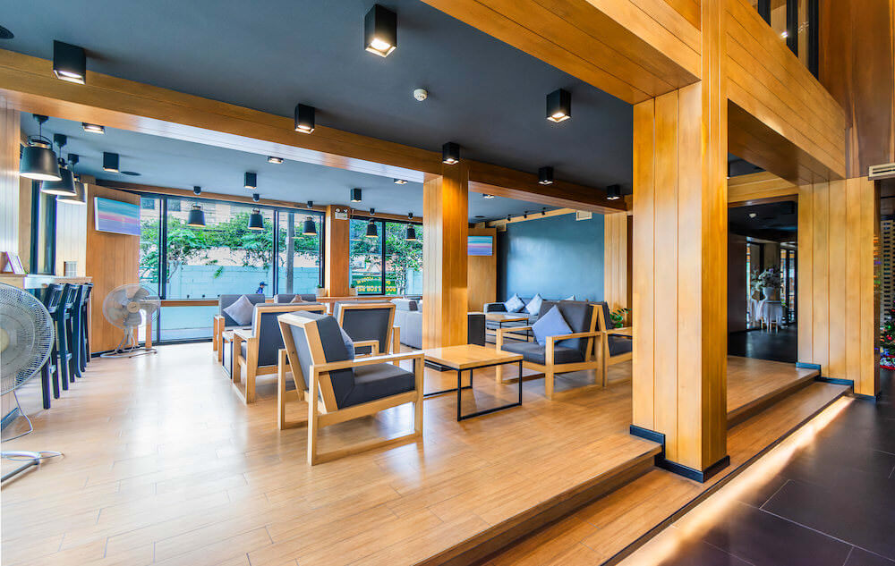 アサナ ホテル&レジデンス(Asana Hotel & Residence)のエントランスロビー