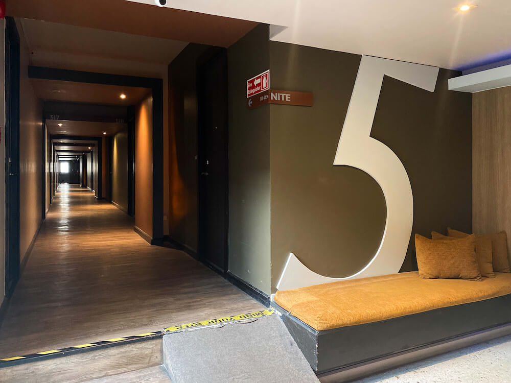 アヤ ブティック ホテル(Aya Boutique Hotel)のホテル内通路