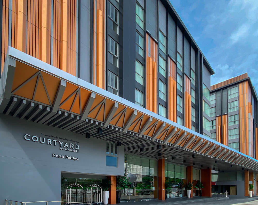 コートヤード バイ マリオット ノース パタヤ(Courtyard by Marriott North Pattaya)の外観