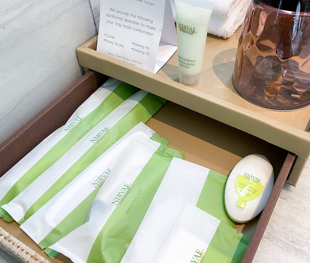 コートヤード バイ マリオット ノース パタヤ(Courtyard by Marriott North Pattaya)のアメニティ「ニルヴァエ」