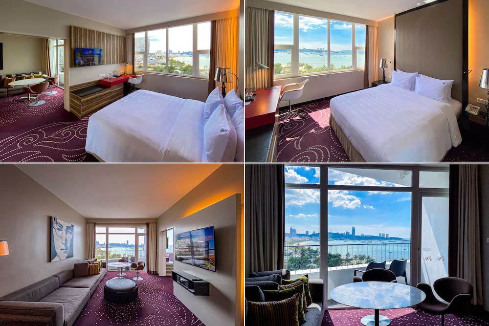 ハードロック ホテル パタヤ(Hard Rock Hotel Pattaya)のオーシャンビュー客室