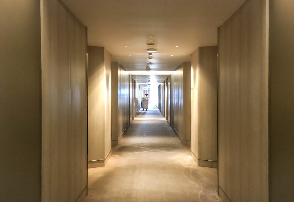 ヒルトンパタヤ(Hilton Pattaya)のホテル内通路