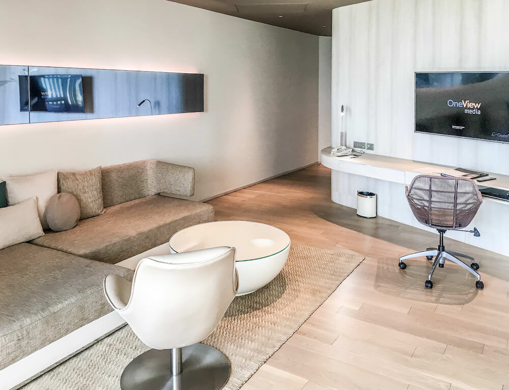 ヒルトンパタヤ(Hilton Pattaya)のキング デラックス オーシャン スイート2