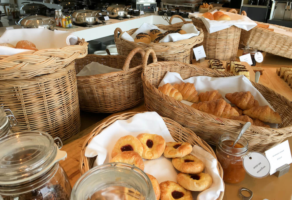 ヒルトンパタヤ(Hilton Pattaya)の朝食ビュッフェ1