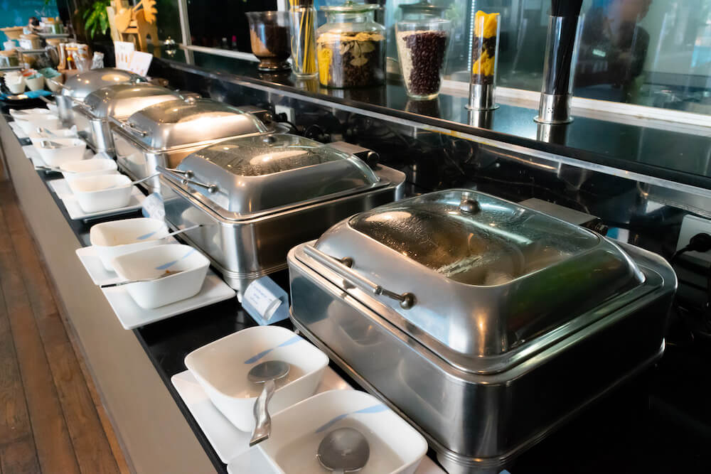 ホテル バラクーダ ヒートン パタヤ バイ コンパス ホスピタリティ（Hotel Baraquda Heeton Pattaya by Compass Hospitality）の朝食ビュッフェ１