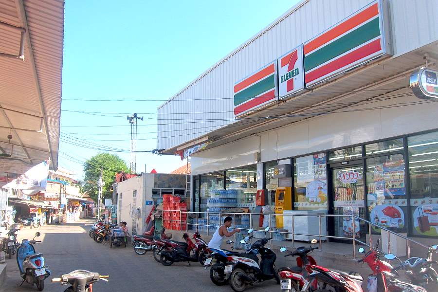 ラン島のセブンイレブン