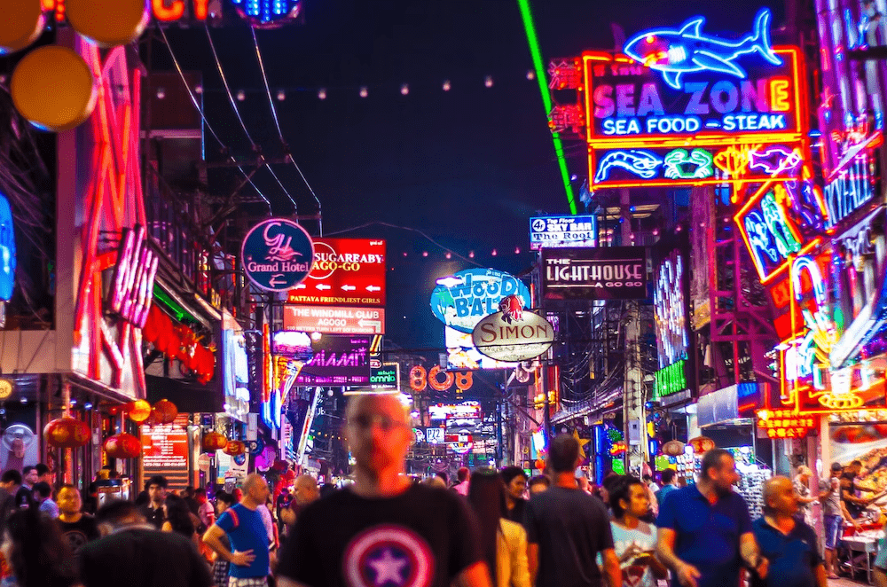 パタヤのウォーキングストリート