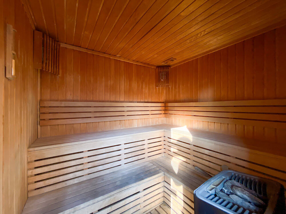 エイプリル スイーツ(April Suites Pattaya)のサウナ