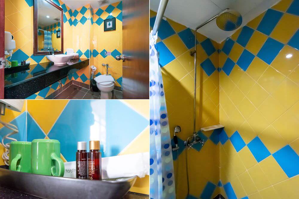 バブーナ ビーチフロント リビング ホテル(Baboona Beachfront Living Hotel)の客室シャワールーム