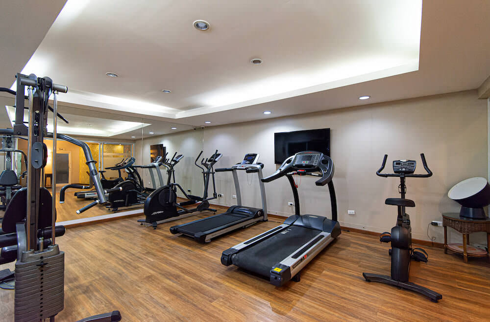バブーナ ビーチフロント リビング ホテル(Baboona Beachfront Living Hotel)のフィットネスジム
