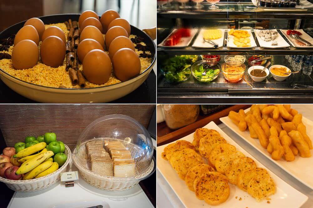 バブーナ ビーチフロント リビング ホテル(Baboona Beachfront Living Hotel)の朝食ビュッフェ