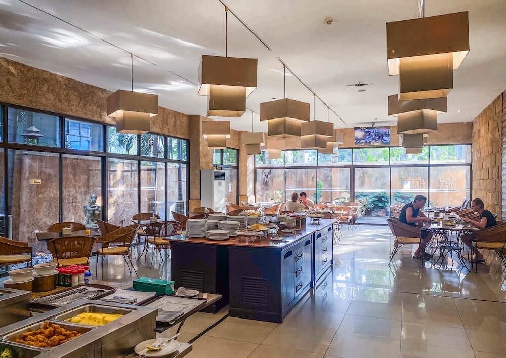 ベラ ヴィラ プリマ ホテル パタヤ(Bella Villa Prima Hotel Pattaya)の朝食会場