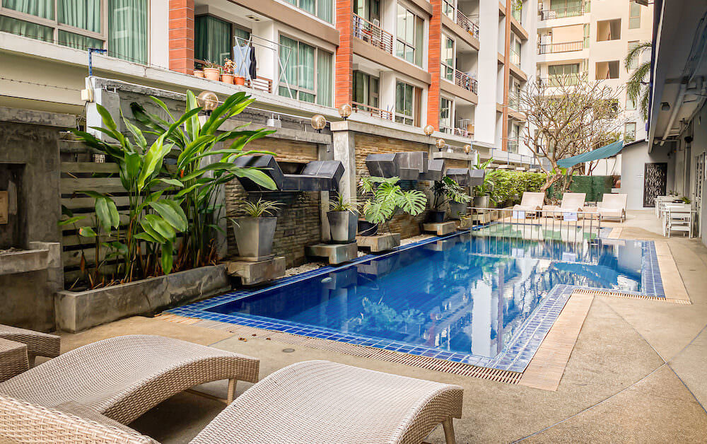 ココテル パタヤ サウス ビーチ(Kokotel Pattaya South Beach)のプール