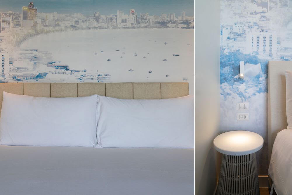 オゾ ノース パタヤ(OZO North Pattaya)の客室ベッド