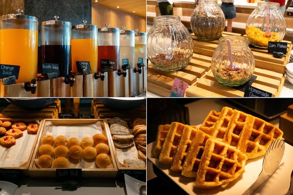 オゾ ノース パタヤ(OZO North Pattaya)の朝食ビュッフェ1