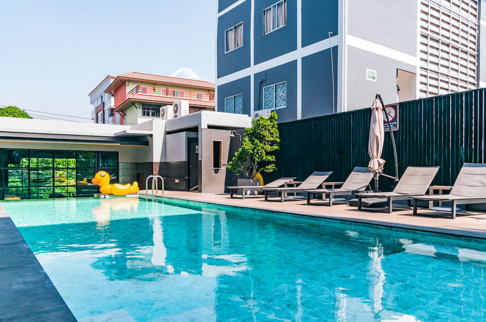 スリープ ウイズ ミー パタヤ(Sleep with me Pattaya)のプール