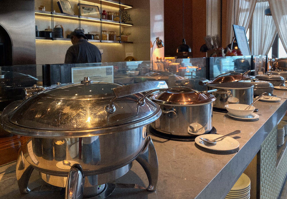 ヒルトンパタヤ(Hilton Pattaya)の朝食ビュッフェタイ料理1