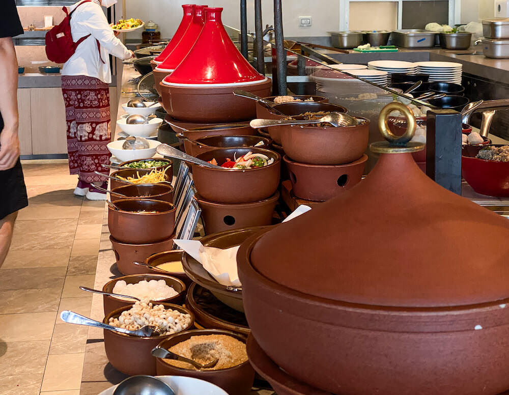 ヒルトンパタヤ(Hilton Pattaya)の朝食ビュッフェタイ料理2