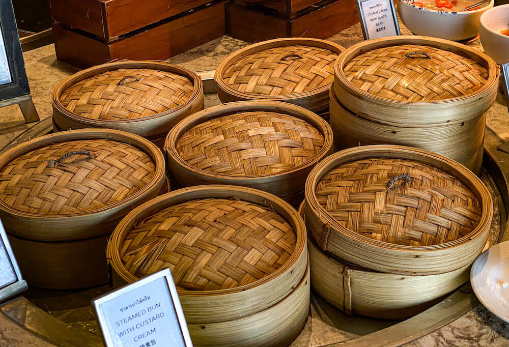 ヒルトンパタヤ(Hilton Pattaya)の朝食ビュッフェ中華料理1